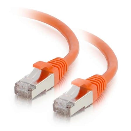 Fasttrack 4 ft. Cat6 Snagless Shielded-STP Ethernet Network Patch Cable- orange FA734727